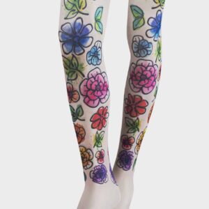 Pantimedias: Flores