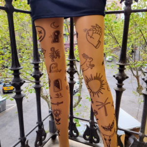 Pantimedias: Vieja Escuela Tatuajes