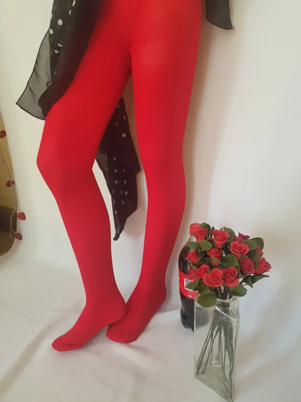 Red pantyhose - Image 3