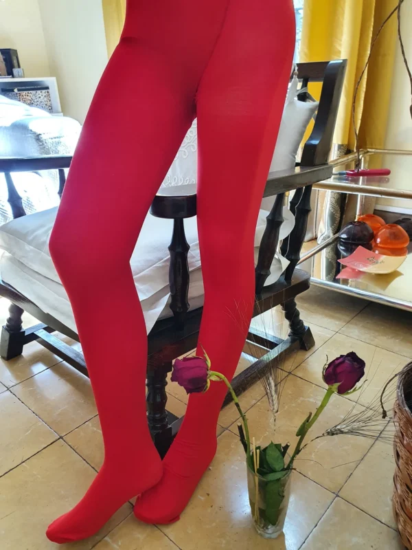 Red pantyhose - Image 4