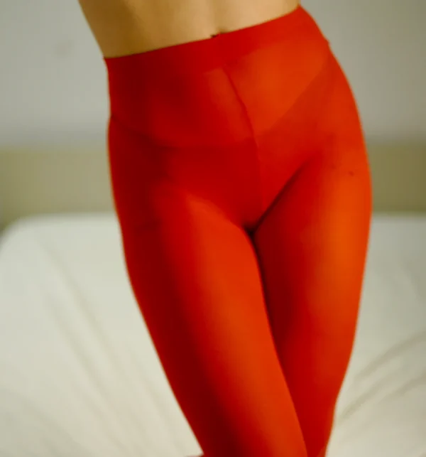 Red pantyhose