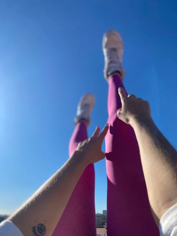 Fuchsia tights - Image 6