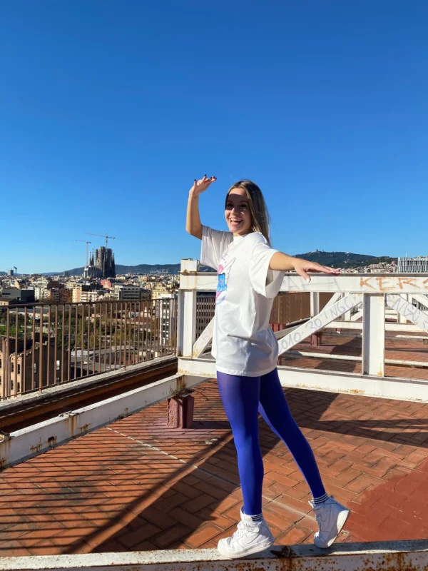 Cobalt blue pantyhose - Image 6