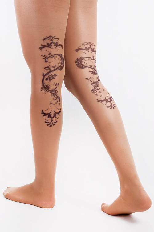 Pantyhose 'TRIBAL' - Tattoo Tights Pantyhose 'TRIBAL' - Tattoo Tights