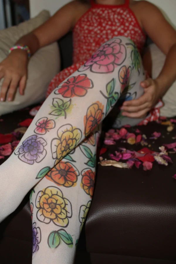 Pantimedias: Flores - Imagen 5