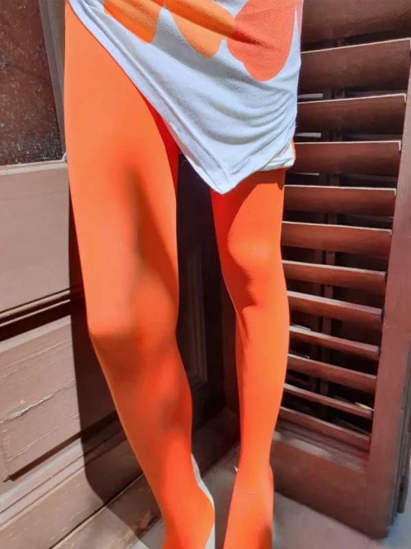 Medias color Naranja - Imagen 4
