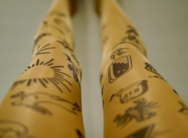 Pantimedias: Vieja Escuela Tatuajes - Imagen 7