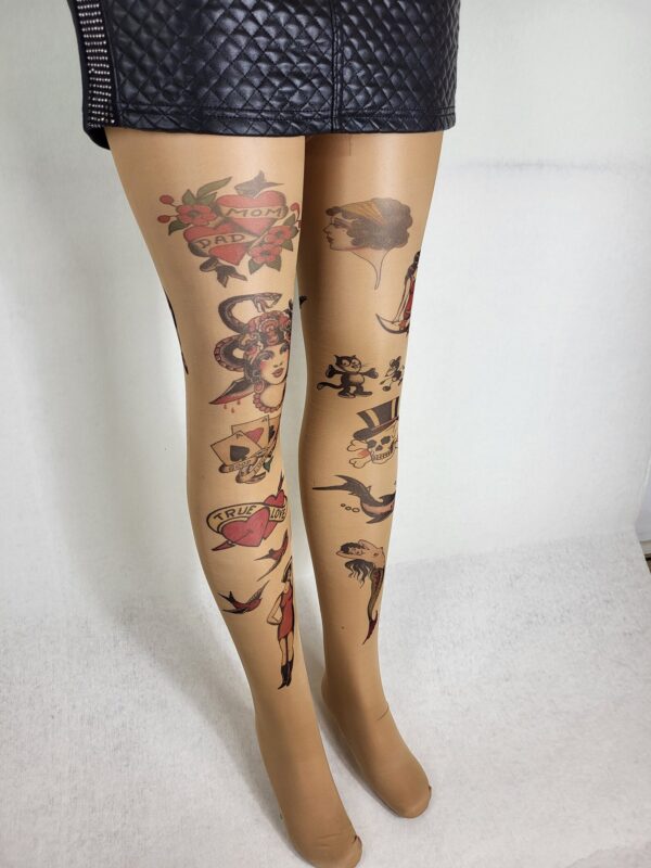 Pantyhose: Vintage Tattoos - Image 5