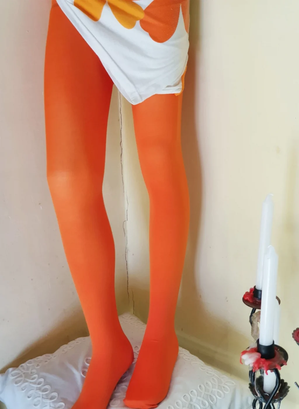 Orange tights 6