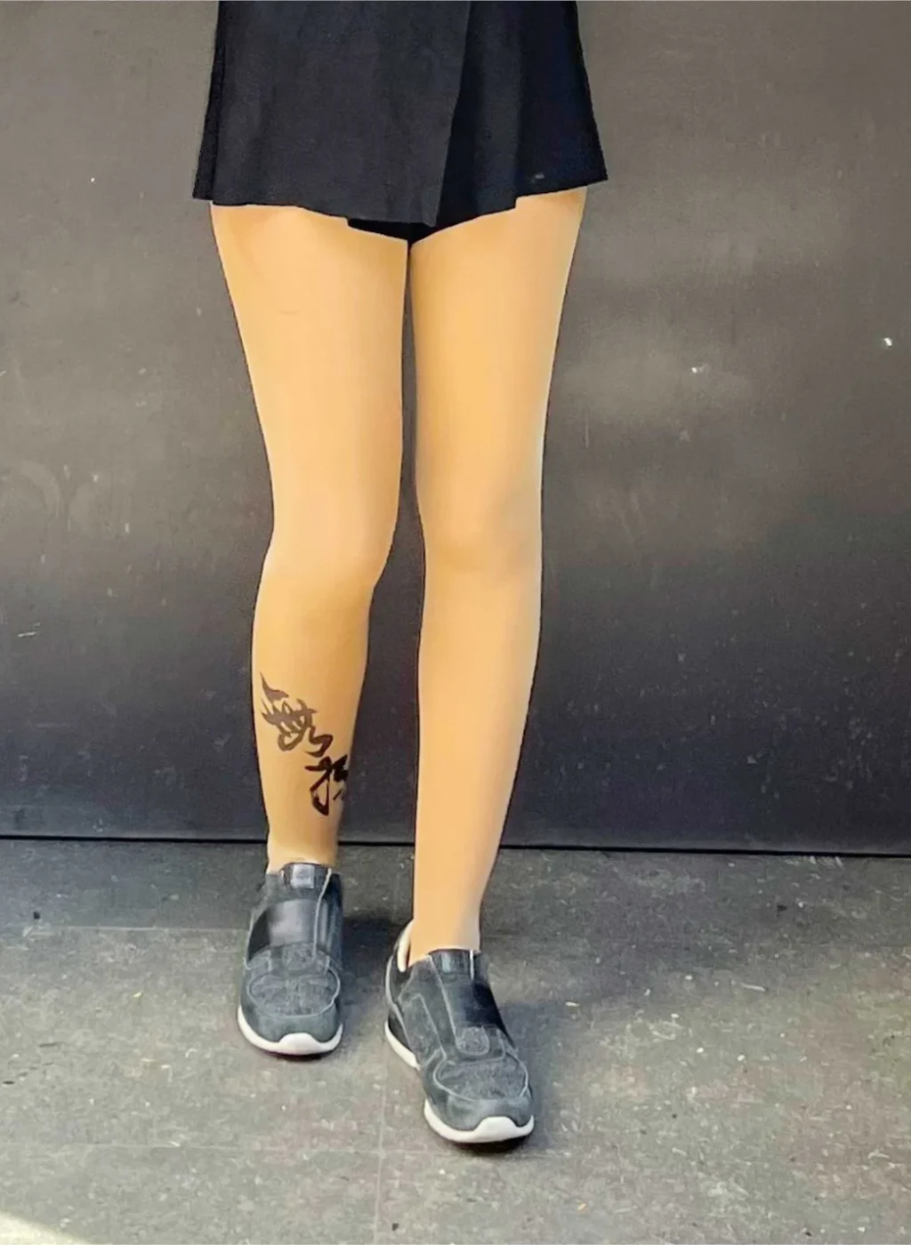 Pantyhose letra china2