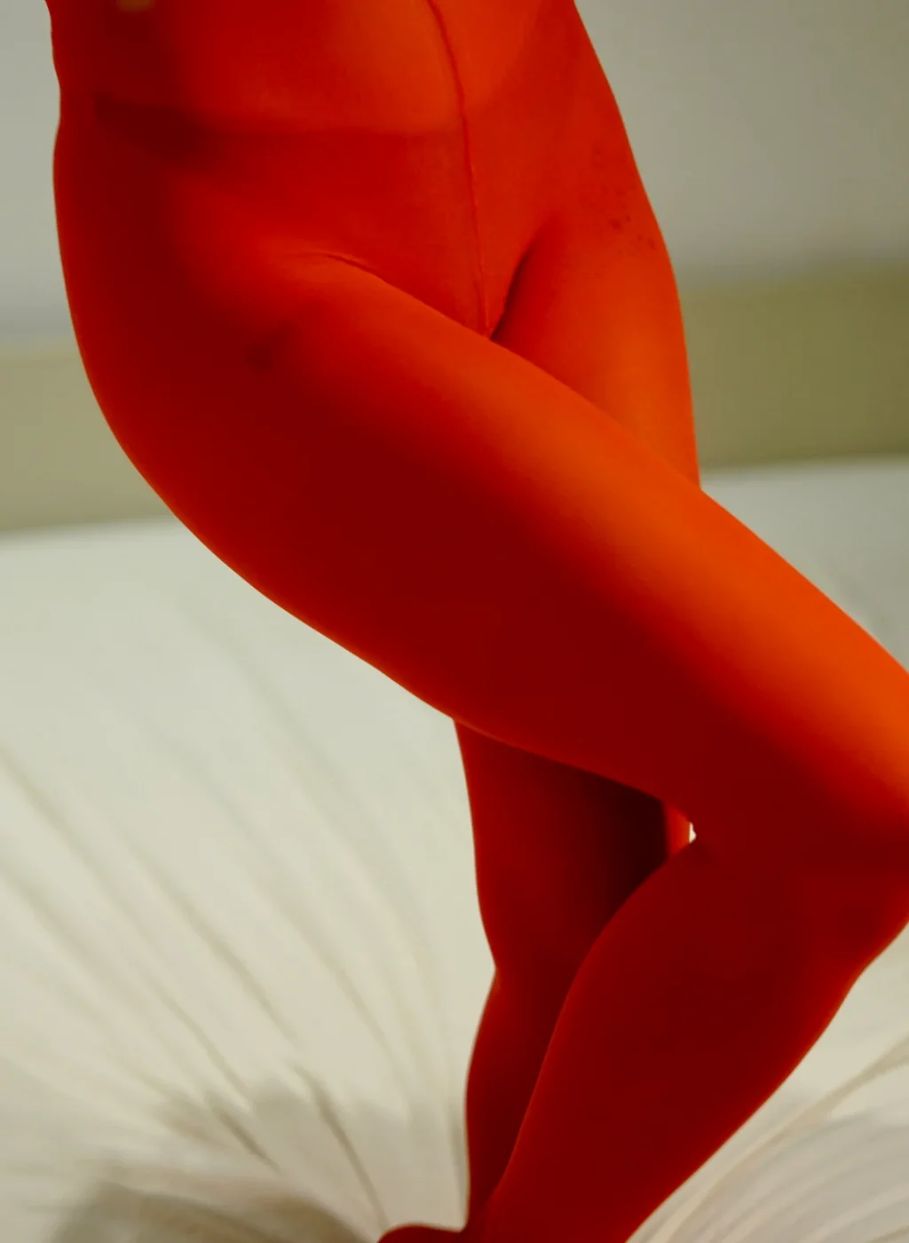Red pantyhose 7