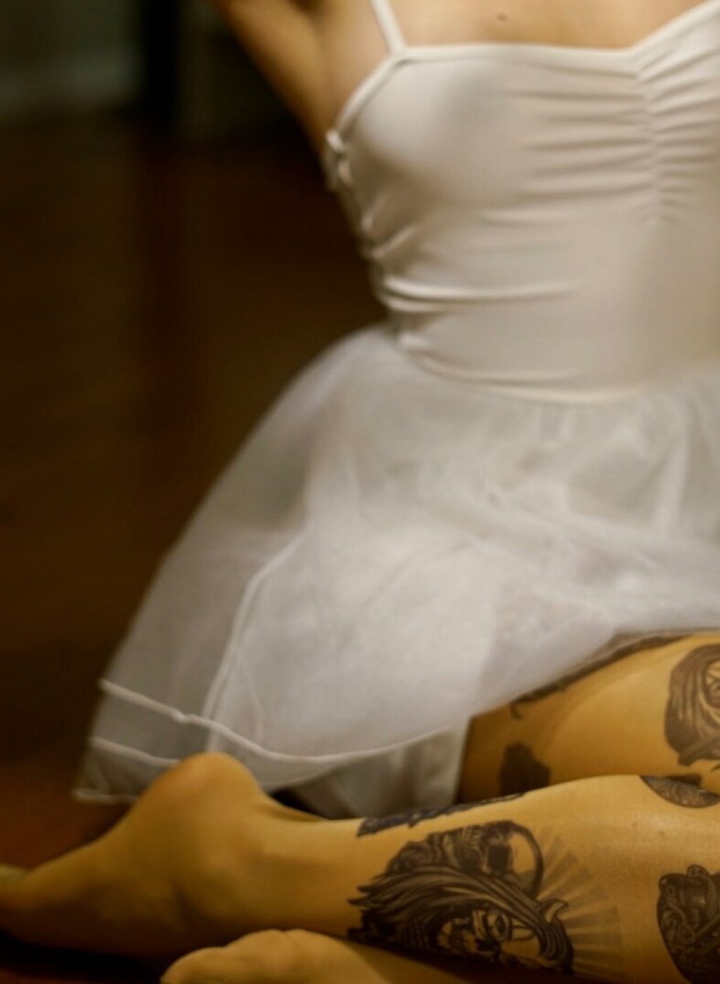 Skulls Tattoo Tights 9