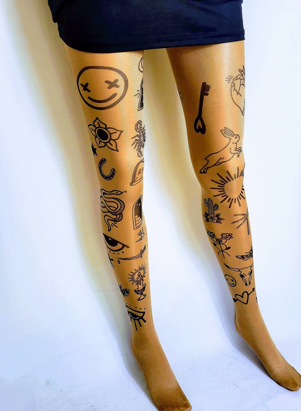 old school tattoo pantyhose (3)