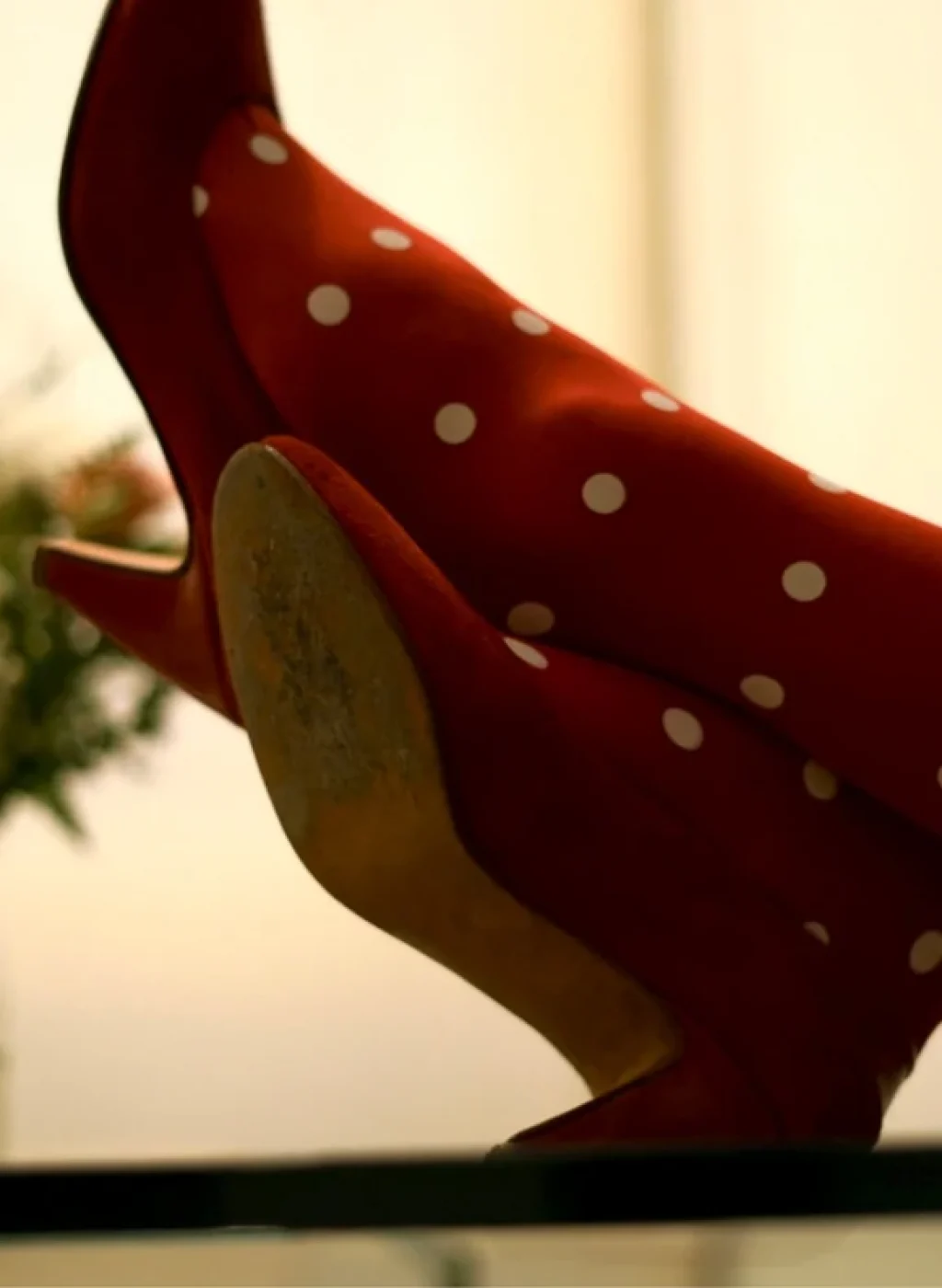 pantyhose red dots3