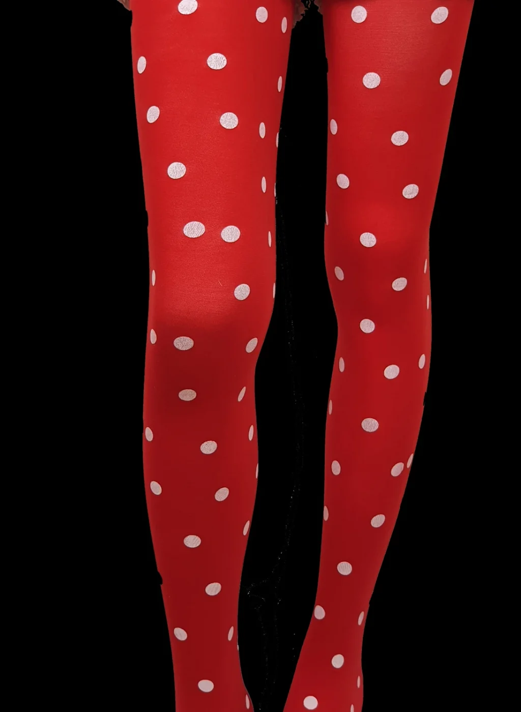 pantyhose red dots8